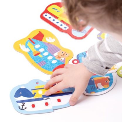 Banana Panda | puzzels paren voertuigen 18m+ - Afbeelding 4
