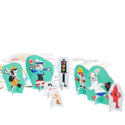 Banana Panda | puzzels voertuigen in actie 3+ - Afbeelding 4