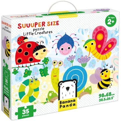 Banana Panda | vloerpuzzel kleine wezens 2+