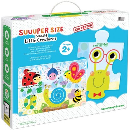 Banana Panda | vloerpuzzel kleine wezens 2+ - Afbeelding 2