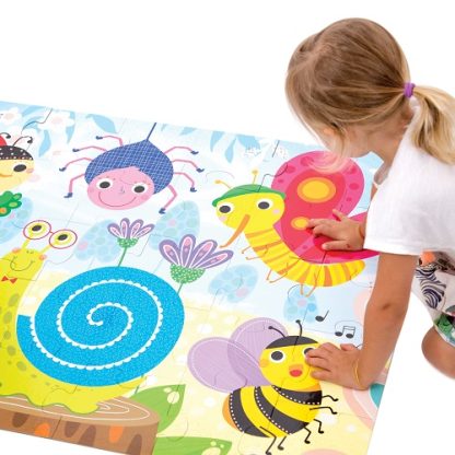Banana Panda | vloerpuzzel kleine wezens 2+ - Afbeelding 6
