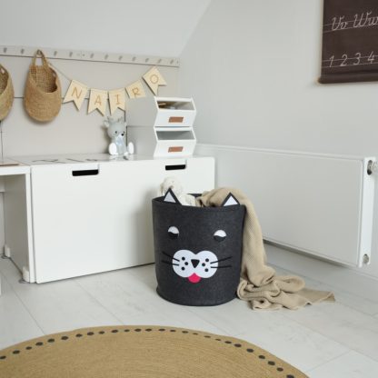 By Lara opbergmand kat sfeer kinderkamer