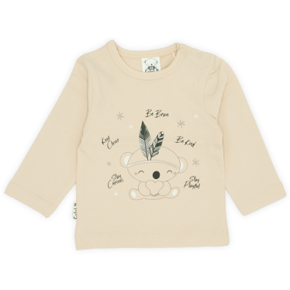 Cute Little You | longsleeve be brave beige