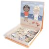FI-03584 Filibabba magnetisch spel dress up,a day at the beach