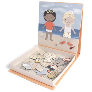 FI-03584 Filibabba magnetisch spel dress up,a day at the beach