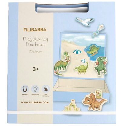 FI-03585 Filibabba magneetspel dino beach verpakking