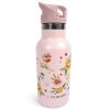 FI-03588 Filibabba drinkfles ocean blossom fles met rietje