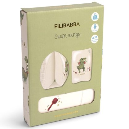 FI-03607 Filibabba zwembandjes Alfie dino beach verpakking