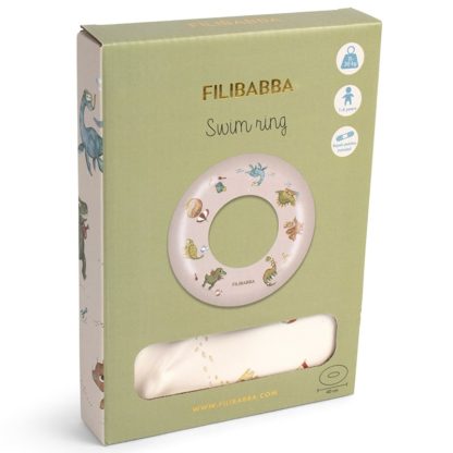 FI-03609 Filibabba zwemring Alfie dino beach verpakking