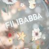 FI-03616 Filibabba strandbal Alfie ocean blossom confetti sfeerfoto detail merknaam