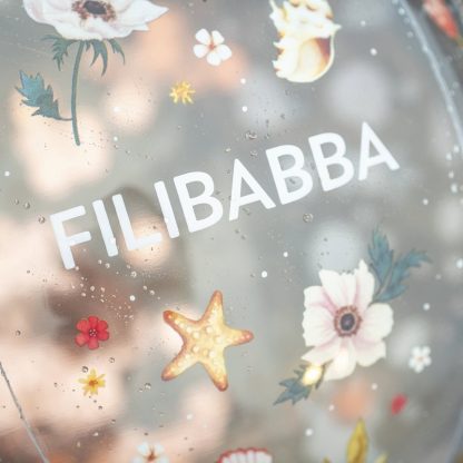 FI-03616 Filibabba strandbal Alfie ocean blossom confetti sfeerfoto detail merknaam