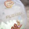 FI-03617 Filibabba strandbal Alfie dino beach confetti sfeerfoto detail merknaam