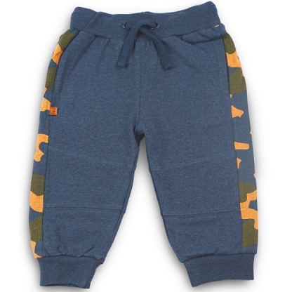 Frogs and Dogs | broek camo navy melange