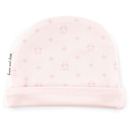 Frogs and Dogs | beanie basic roze