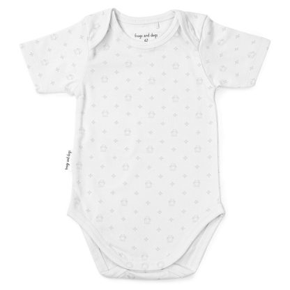 Frogs and Dogs | romper aop wit