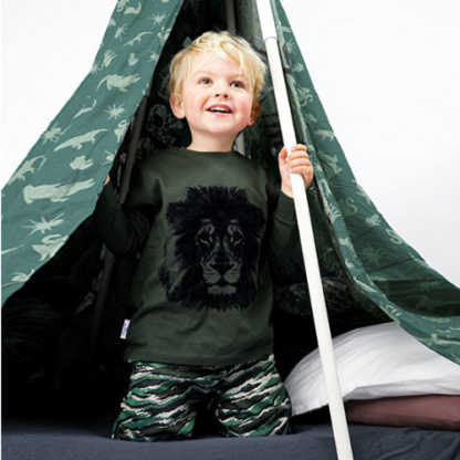 Frogs and Dogs | pyjama leeuw groen - Afbeelding 3