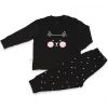 Frogs and Dogs | pyjama kitty zwart