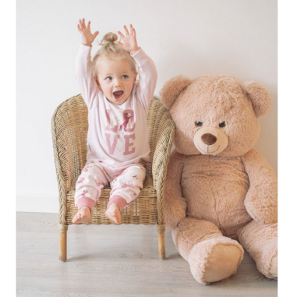 Frogs and Dogs | pyjama horse love roze - Afbeelding 3