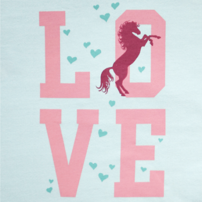 Frogs and Dogs | pyjama horse love blauw - Afbeelding 2