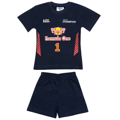 Fun2Wear shortama driver 1 blauw