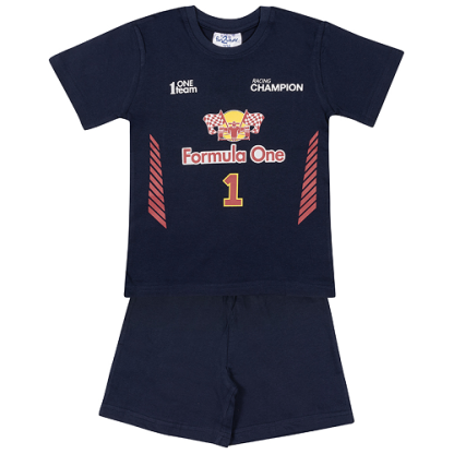 Fun2Wear shortama driver 1 blauw - Afbeelding 2