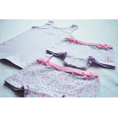 Funderwear | hemd + shorts tijger paars - Afbeelding 3
