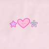Funderwear | hemd + shorts hearts roze - Afbeelding 3