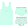 Funderwear | hemd + shorts paard groen
