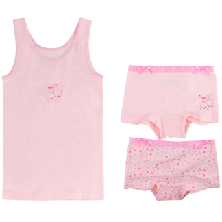 Funderwear | hemd + shorts alpaca roze