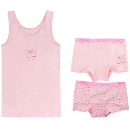 Funderwear | hemd + shorts alpaca roze