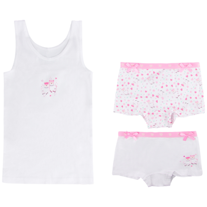 Funderwear | hemd + shorts alpaca wit