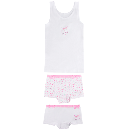 Funderwear | hemd + shorts alpaca wit - Afbeelding 2