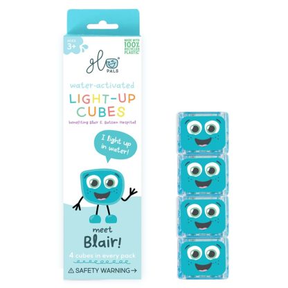 Glo Pals Light Up Cubes badspeelgoed Blair blauw