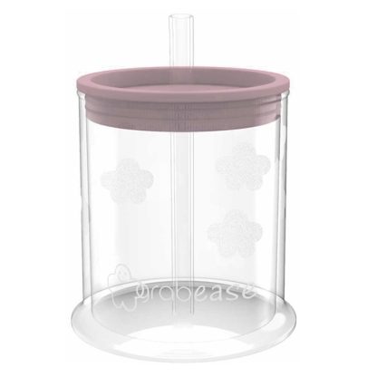 Grabease bekerset blush beker met rietje