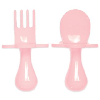 Grabease eerste besteksetje vork en lepel blush