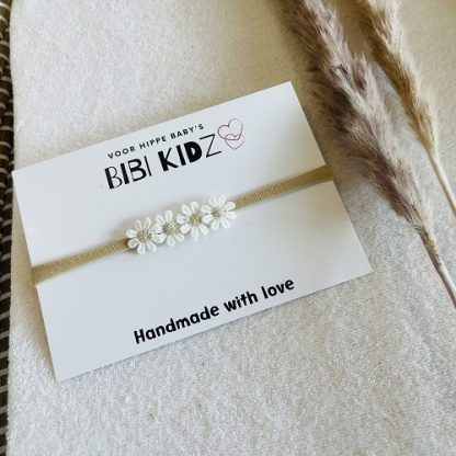Bibi Kidz | haarbandje madeliefjes