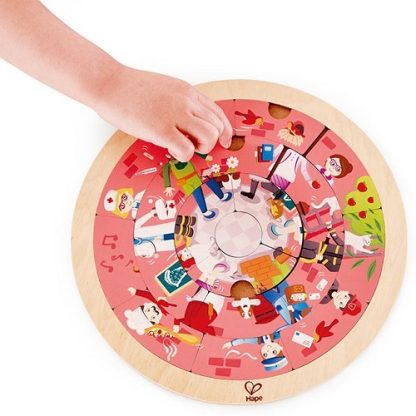Hape | puzzel met beroepenrotonde - Afbeelding 4