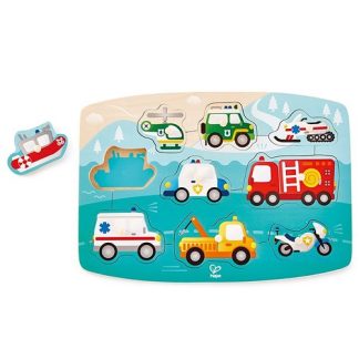 Hape | knoppuzzel hulpdiensten