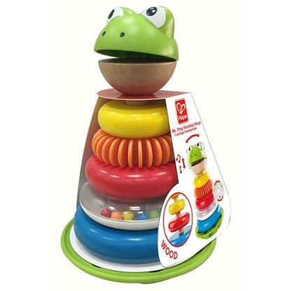 Hape | stapelringen meneer kikker