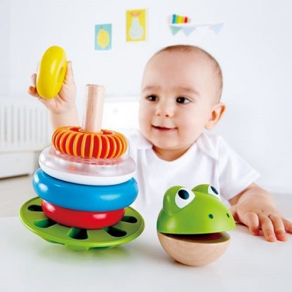 Hape | stapelringen meneer kikker - Afbeelding 4