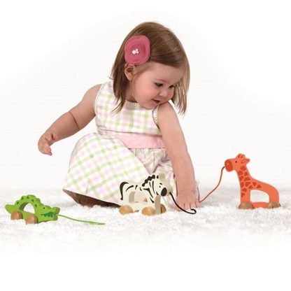 Hape | dier met trekkoord giraf - Afbeelding 3