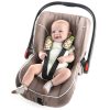 Heckbo baby riembeschermers bosdieren sfeerfoto maxi cosi