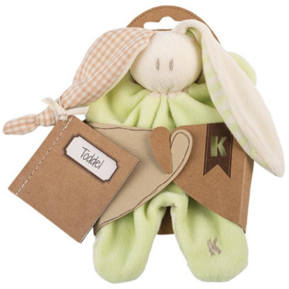 Keptin Jr | knuffeldoekje little Toddel limoen groen - Afbeelding 3