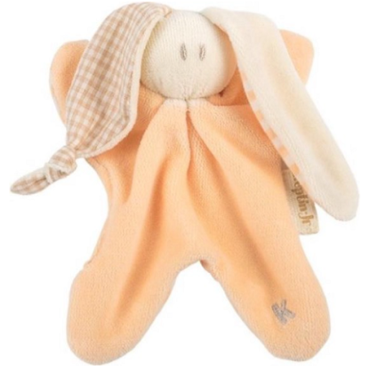 Keptin Jr | knuffeldoekje little Toddel perzik oranje