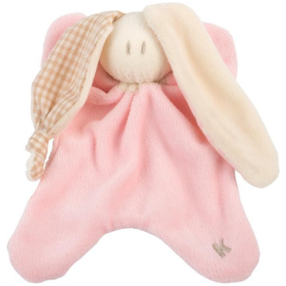 Keptin Jr | knuffeldoekje little Toddel zalm roze