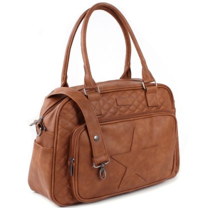 Kidzroom | luiertas ster cognac