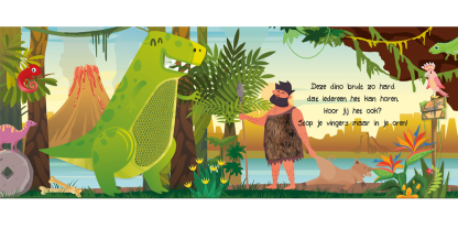 Lantaarn | kijk en voelboek dinosaurussen - Afbeelding 3