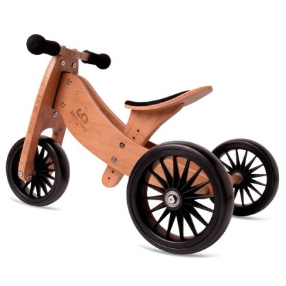 Kinderfeets | 2-in-1 loopfiets/driewieler bamboe