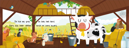 Lantaarn | kijk en voelboek boerderijdieren - Afbeelding 2