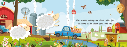 Lantaarn | kijk en voelboek boerderijdieren - Afbeelding 3